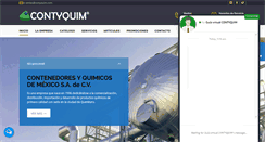 Desktop Screenshot of contyquim.com